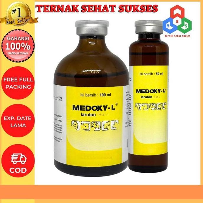 Medoxy L 50 ml Medoxy L 100 ml - Obat Hewan Ternak