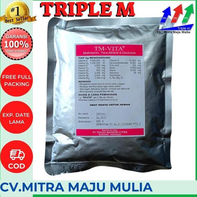 TM-VITA 250 GRAM - OBAT TERNAK