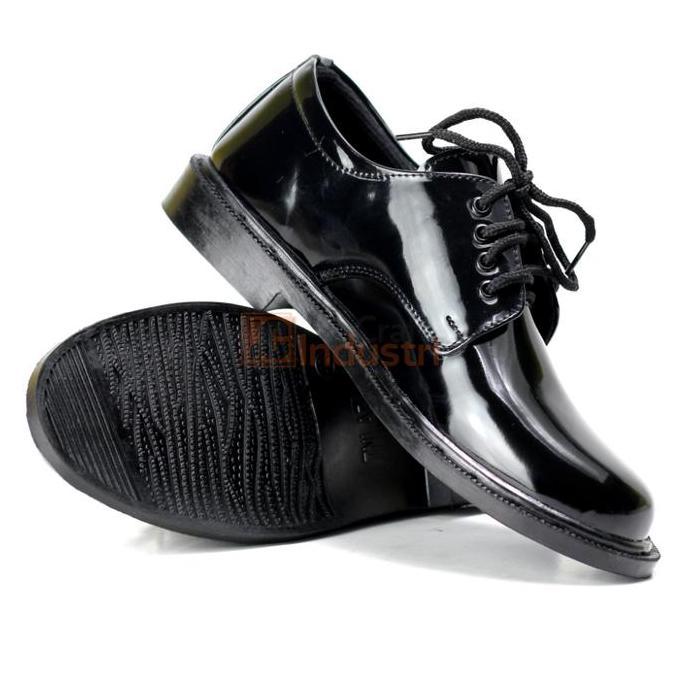 NEW SEPATU PDH PENDEK 01 TNI | SEPATU PDH TNI AD SATPAM POLRI KANTOR - DT01 ORI