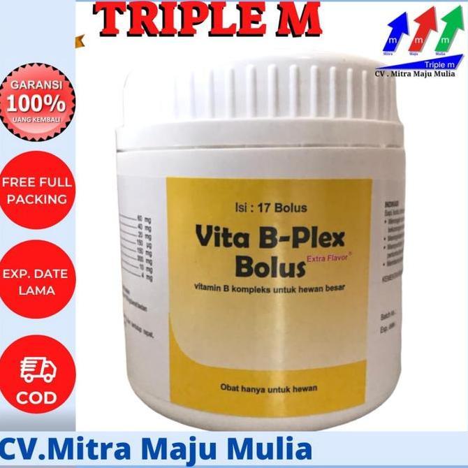 VITA B PLEX BOLUS Vita B-Plex Bolus - Obat Hewan Ternak