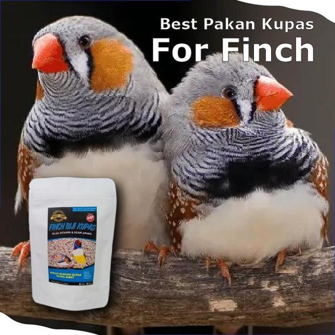 Pakan Burung Finch Tanpa Kulit untuk Burung Zebra,Emprit Jepang Dll