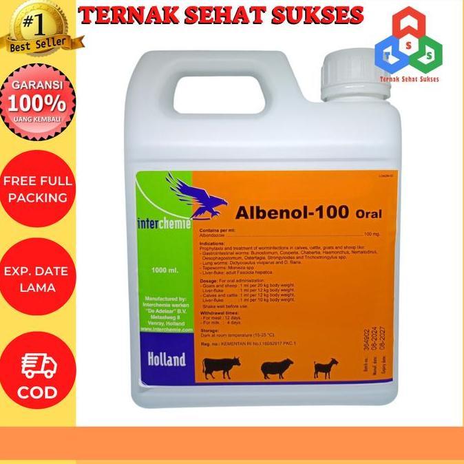 Albenol 100 Oral Albenol ORAL  1 liter - Obat Hewan Ternak