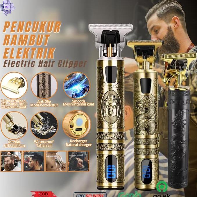 Hair Clipper Budha Hair Trimmer Mesin Cukur Potong Rambut