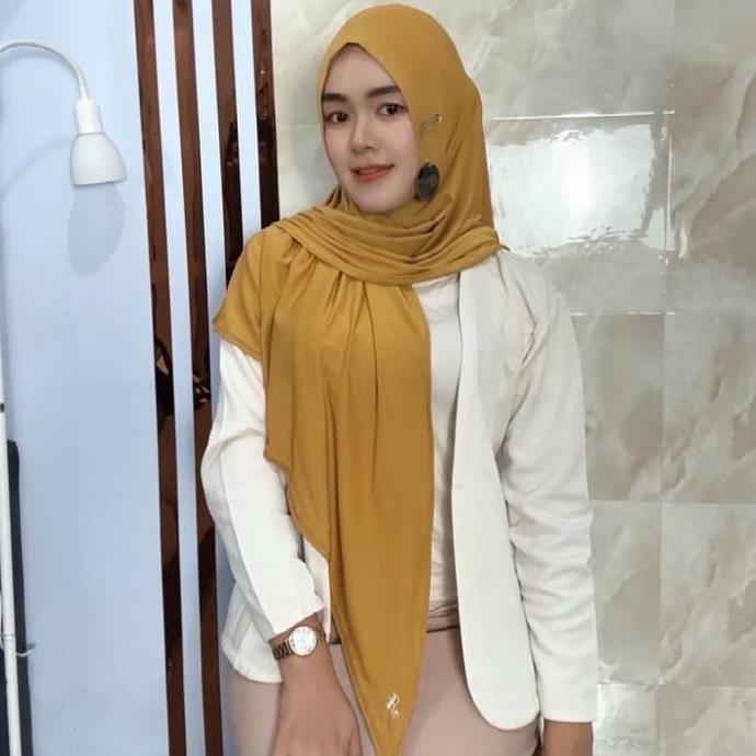 641 Jilbab Alfaezya S3 Tasel nonped jersey super/Hijab Al faezya Af ori by Bunyamin
