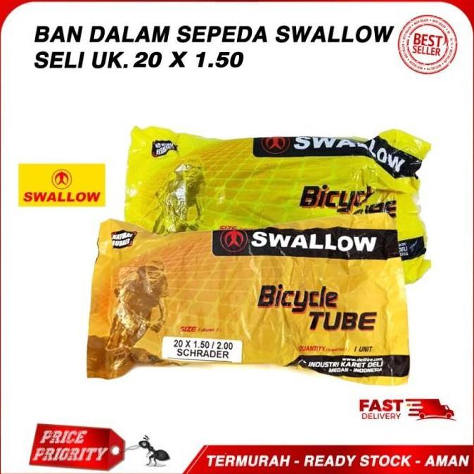 Ban Dalam Sepeda Swallow Sepeda Lipat SELIS 20 x 1.50 20x150 20x1.50