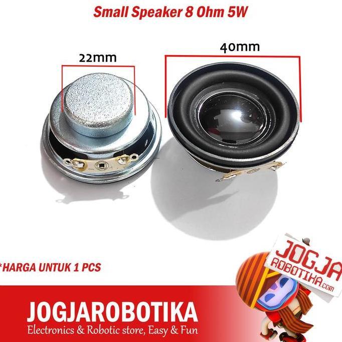 OMBAGE Small Speaker 8 Ohm 5W Speaker Kecil 40mm