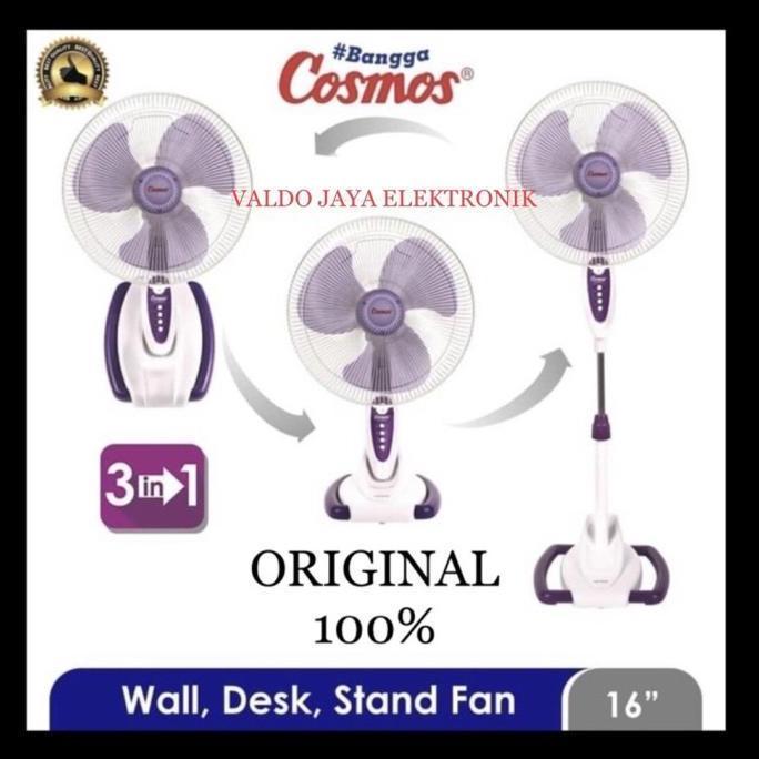 TERLARIS COSMOS KIPAS ANGIN 3 IN 1 16-SO33/KIPAS ANGIN COSMOS/KIPAS ANGIN MULTI
