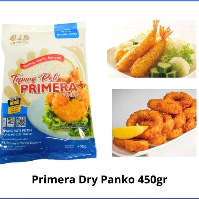 Ready [PBB] Primera Panko Ekono 500gr | Tepung Roti Putih | Panko Halus Crispy | Breadcrumbs Premium