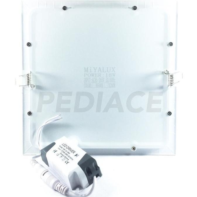 Lampu Downlight LED Panel Kotak Inbow MIYALUX 18W 18 W 18Watt 18 Watt