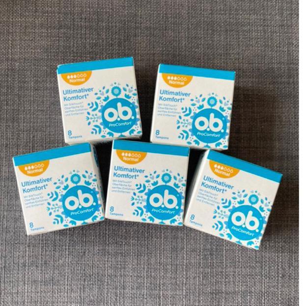 Terlaris Tampon O.B. Normal Travel Pack Isi 8