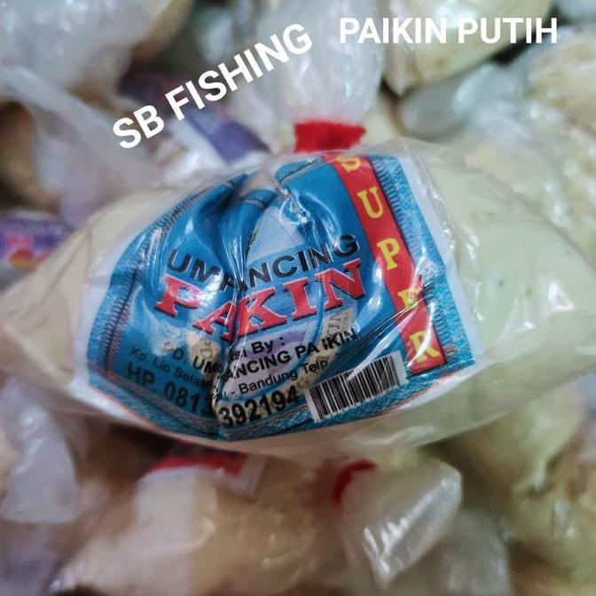 Umpan Dasaran Paikin Putih Besar Wangi Bervarian