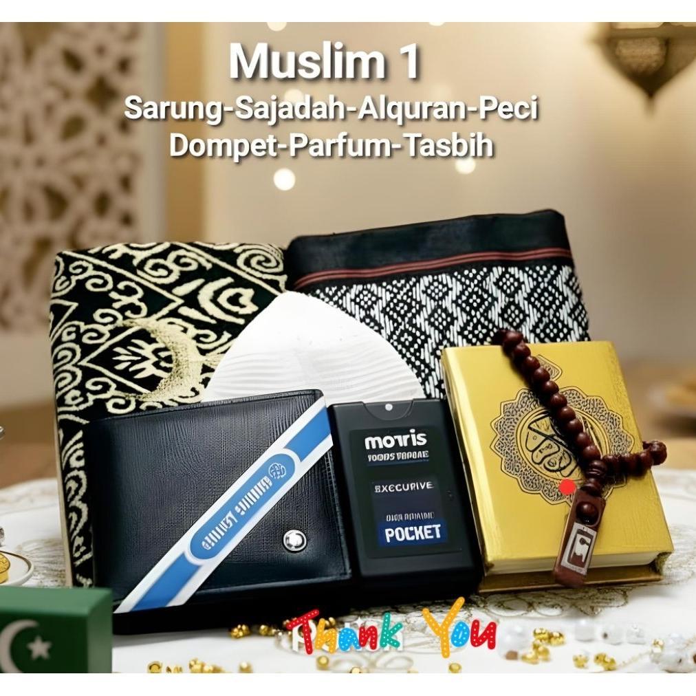 Paket Hampers Peralatan sholat cowok|gift box alat sholat cowok|Kado ulang tahun alat sholat cowok