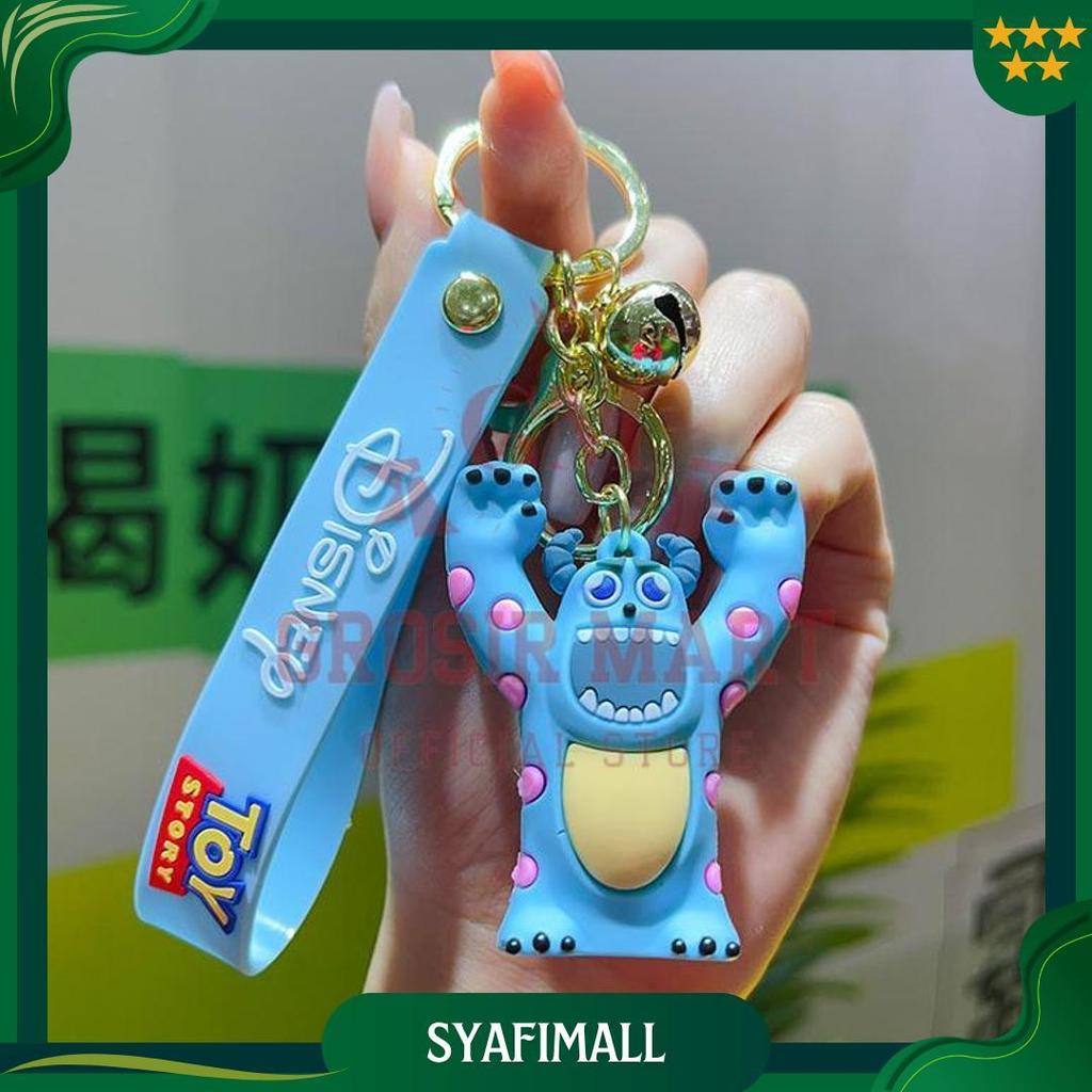 Gantungan Kunci Toy Story Lotso Silikon Besar / Ganci Disney Toy Story Lotso / Ganci Boenka Toy Stor