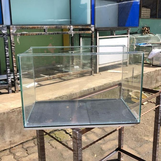 NEW AQUARIUM KACA UKURAN 50X30X30CM ORI