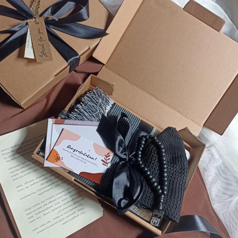 Hampers Cowok Makassar || Hampers Alat Sholat || Kado Cowok || Kado wisuda Cowok