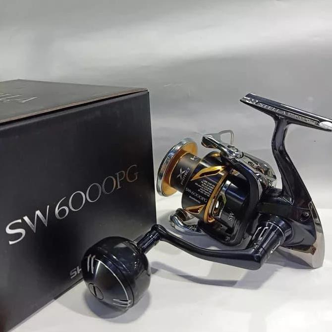 Reel Shimano Stella SW 6000PG New 2020 Reel Spinning murah Original