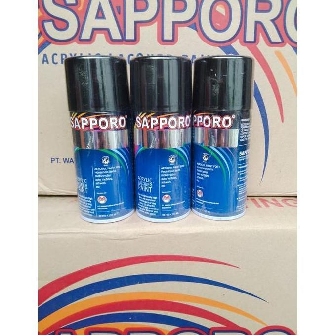 pilok pilox cat spray sapporo 150ml saporo chrome chrom crom crome