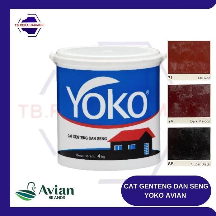 CAT GENTENG DAN SENG YOKO