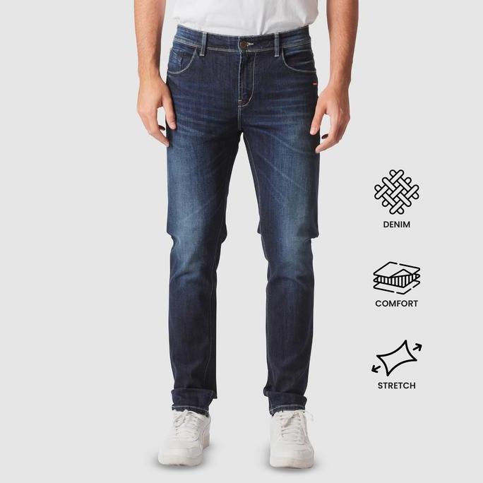 Emba Denim - Rery Celana Panjang Pria Denim Slimfit Stretch Casual