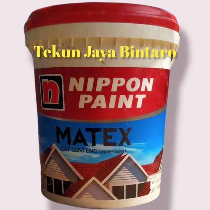 Cat Genteng Matex Nippon Paint 15L Pail Tinting Warna Leaf Green 808J