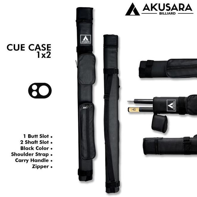 Tas Billiard Akusara Cue Case Billiard New
