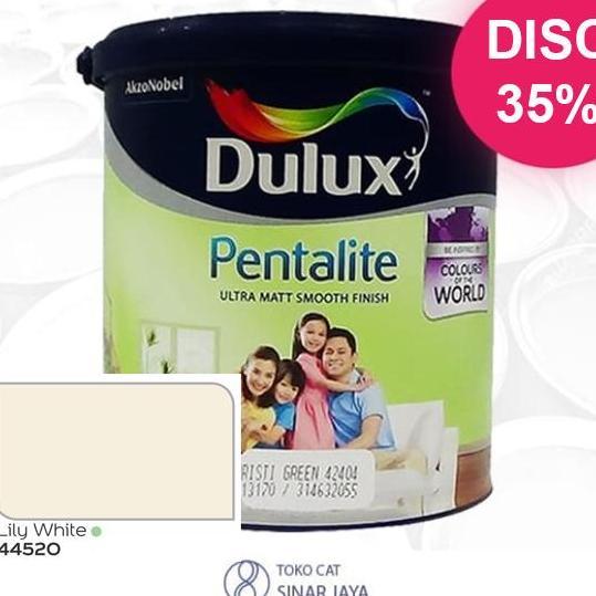 Dulux Pentalite Lily White 44520 20Ltr