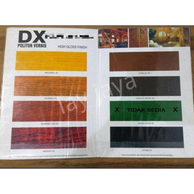 Pelitur/ Politur Kayu DX Natural 50