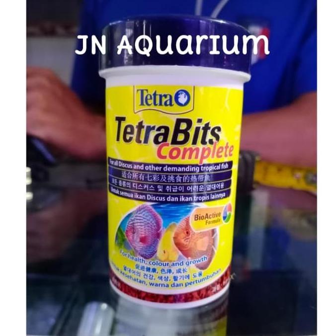 TetraBits Tetra bits makan pellee ikan hias discus Complete 30gr