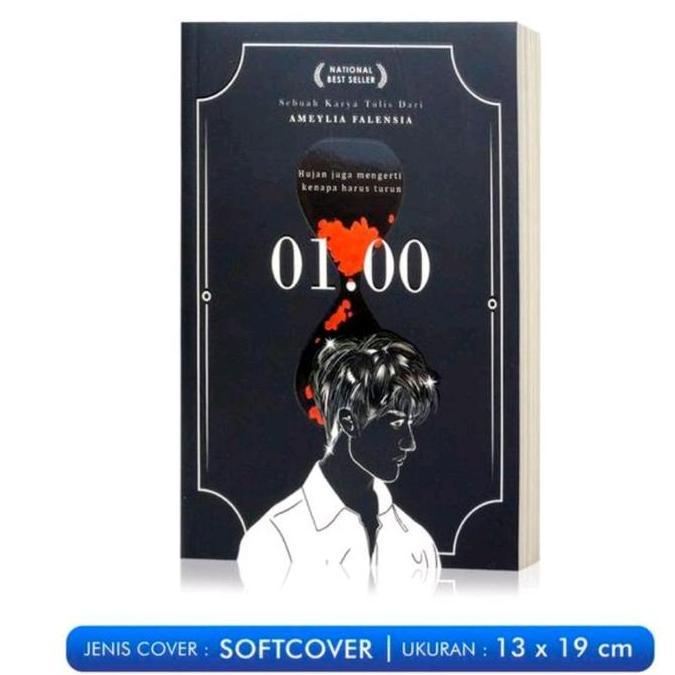 Novel 01.00 Karya Ameylia Falensia - Loveable Buku Best Seller Dengan Cover Menarik Dan Plot Menarik