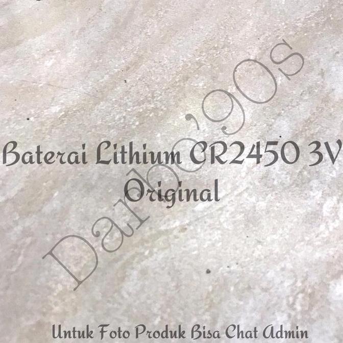 Baterai Lithium CR2450 3V Original Lithium CR 2450 Original 3V