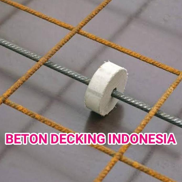 Ready ECERAN - Beton Decking siap pakai BULAT - Tahu beton