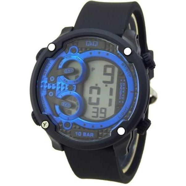 Q&Q QQ QnQ Digital Jam Tangan Pria Hitam M169J802Y Original