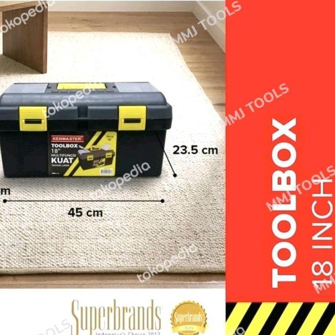 Ready Tool box KENMASTER 18" - KENMASTER tool box jumbo 18" - Toolbox KENMASTER 18"