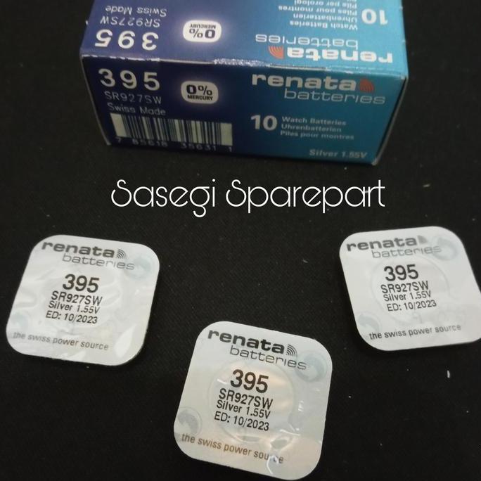 Renata 927 Batrai Battery Batre Jam Tangan SR927SW Renata 395 Original