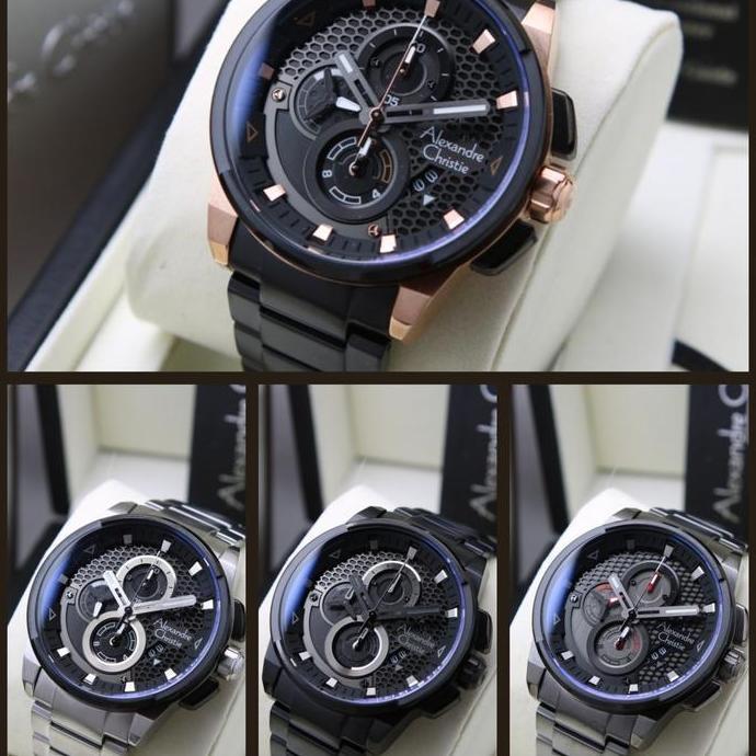 JAM TANGAN PRIA ALEXANDRE CHRISTIE.AC6618 AC 6618 ORIGINAL GARANSI 1TH