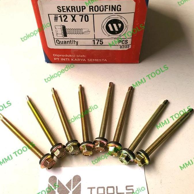 Ready Baut Roofing LION 1270 (harga/pc) - LION Sekrup Roofing harga satuan
