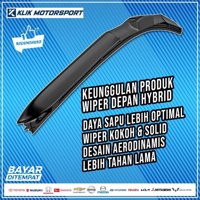 1 Set Wiper Hybrid Mobil Toyota Kijang Super