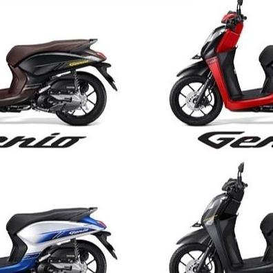 Besi dudukan plat nomor depan Honda Genio Scoopy new Original