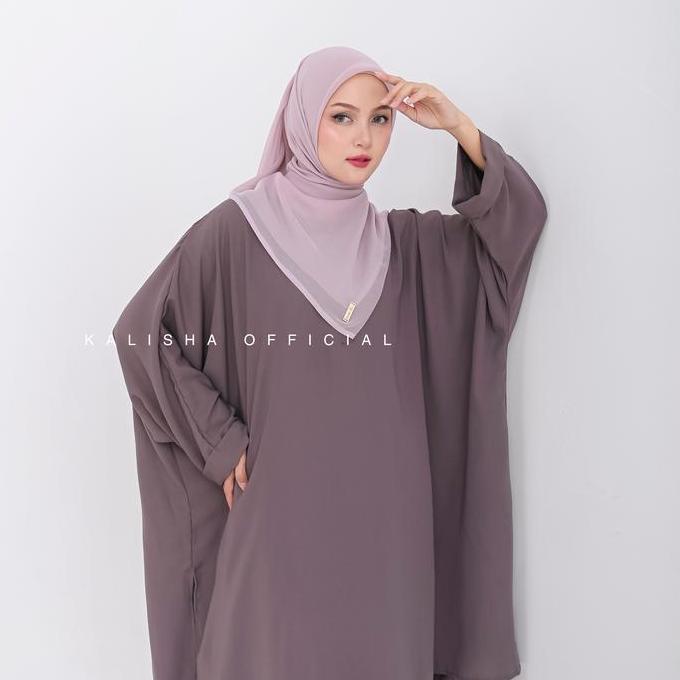 Kalisha - Tunik Wanita Tunik One Set Baju Wanita Dewasa Tunik Set Rok Malay Setelan Oneset Rok Aruna