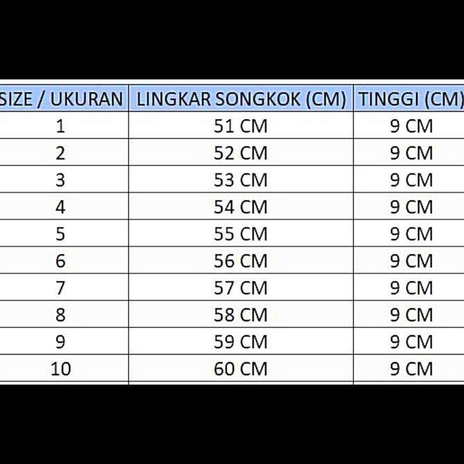 New Peci Pria Model Terbaru Motif Logo KUJANG BORDIR Tinggi 9cm Murah COD