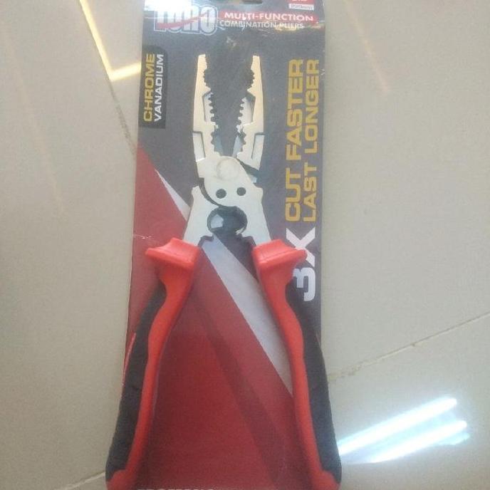 HATSUD Tang Kombinasi multifungsi 8 inch TOHO/tang crimping plier pro toho