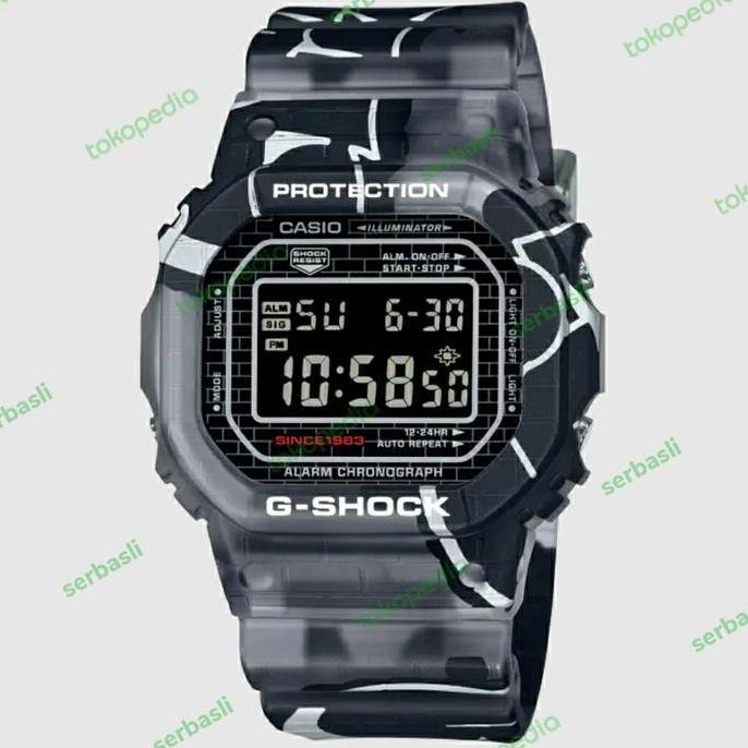 New CASIO G-SHOCK DW-5000SS-1D / GSHOCK DW5000SS ORIGINAL BERGARANSI