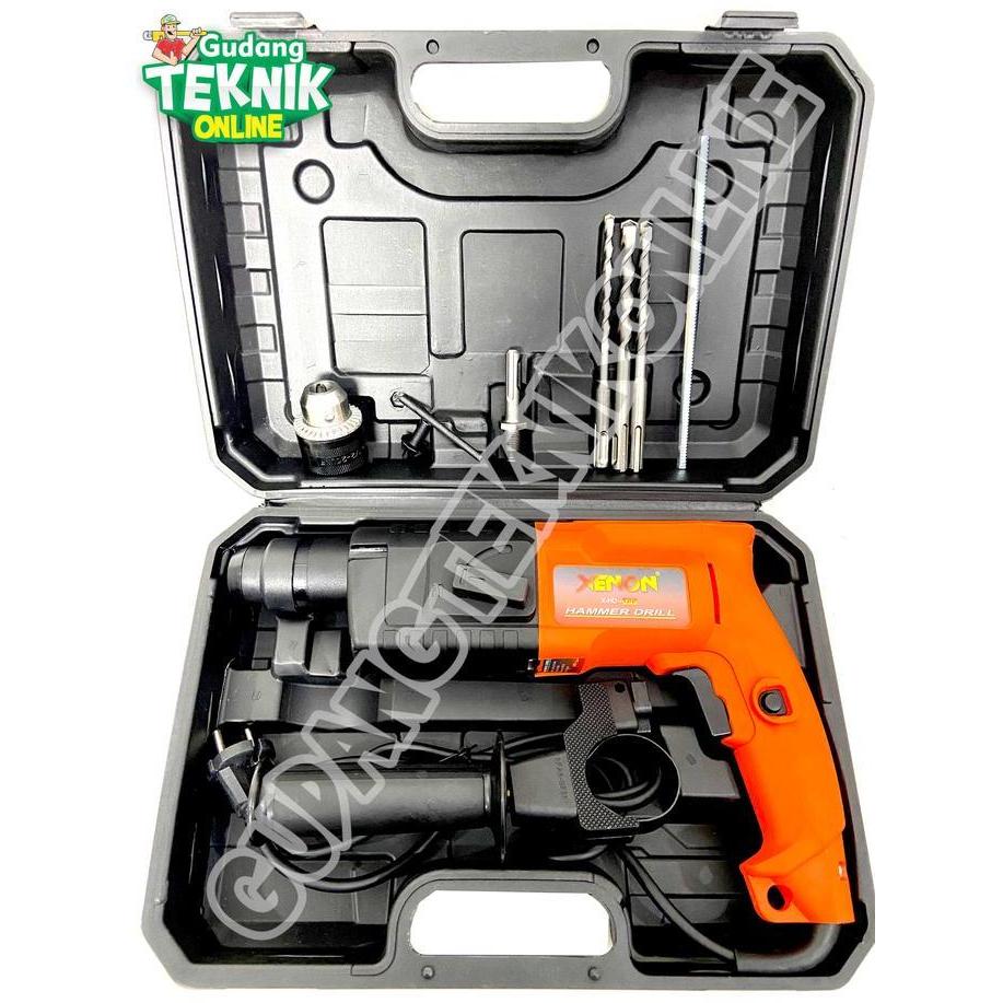 WALMERA Mesin Rotary Hammer XENON X-HD500 2-20mm Mesin Bor Bobok Tembok Beton HD 500 Hammer Drill HD