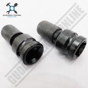DELLINE Adaptor Impact Wrench 1/2" Ke 1/4" Screwdriver MOLLAR B24650 / Adapter Konverter Sambungan I