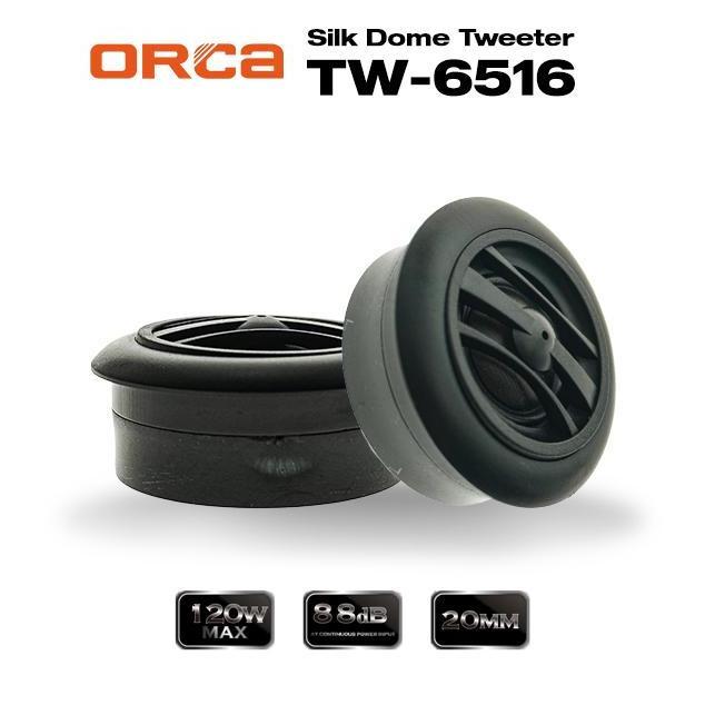 Tweeter Orca TW-6516 Silk Dome Tweeter Speaker Mobil