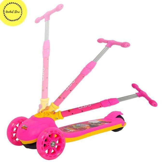 Mainan Pmbt Scooter Iora Gundala St-02 Pnk Yellow