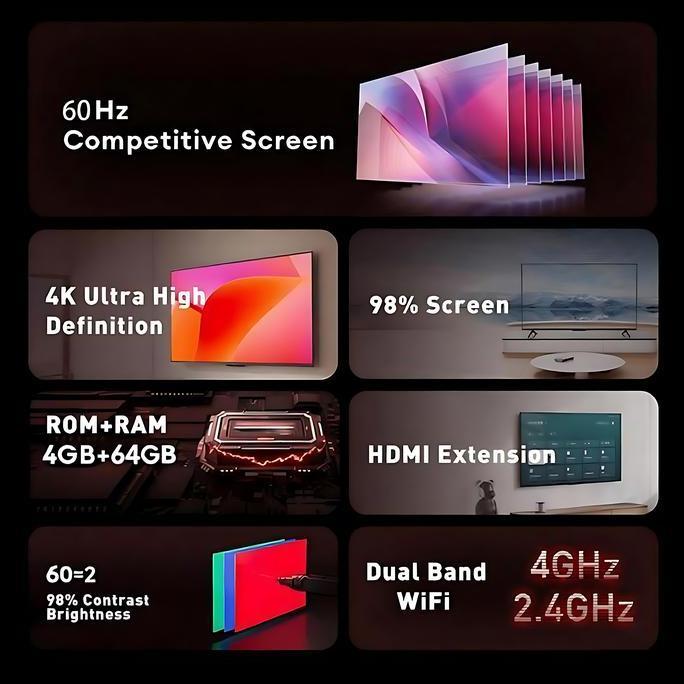 TV Digital LED 17 19 22 24 32 Inch LCD/LED Televisi Digital HDMI USB 4k Support PS3 PS4 Bisa Jadi Mo