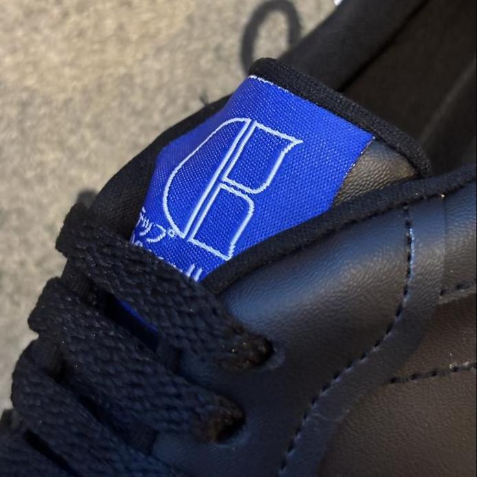 Sepatu Sneakers Pria Hitam RAPHA Black Gum Sepatu Hitam Sepatu Sneakers Kulit Sepatu Kuliah Sepatu K