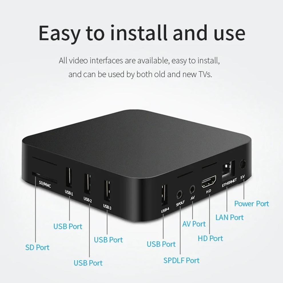 NEW (Ready ya,cod) Android TV Box MXQ Pro 5G TV Box Android RAM 8GB ROM 256GB STB 4K Smart TV Box