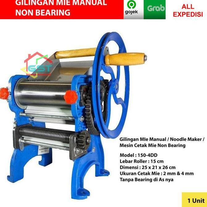 Ready gilingan mie manual / noodle maker / mesin cetak mie non bearing